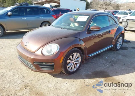 2017 Volkswagen Beetle #Pinkbeetle/1.8T Classic/1.8T S from USA, damaged, VIN 3VWF17AT8HM625342